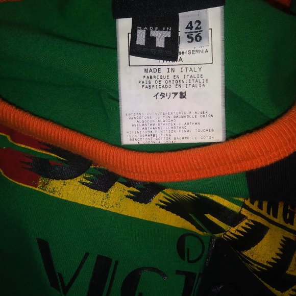 Versus Versace Vintage Men's T Shirt I Like THE Smell OF NAPALM...Sz 42/56 - Picture 4 of 4